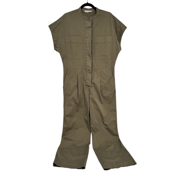 Everlane The Easy Workwear Jumpsuit in Olive Size Medium - Picture 3 of 9